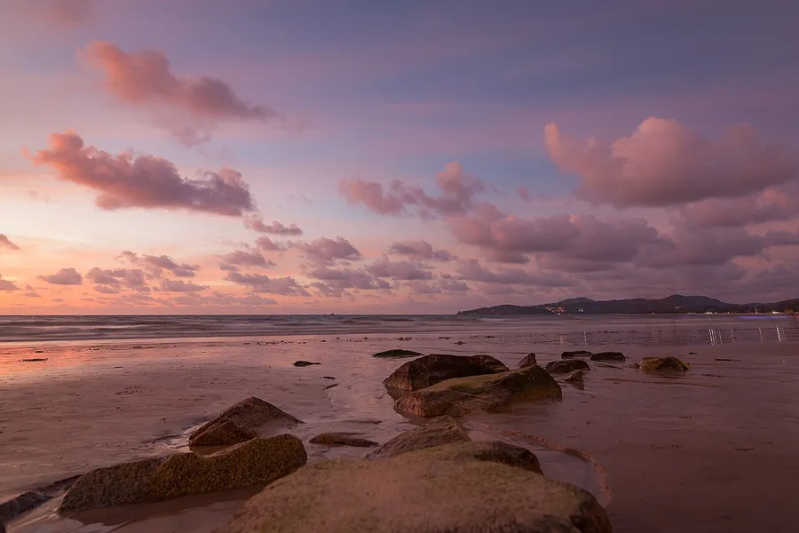 Vista de Bang Tao Beach en Phuket