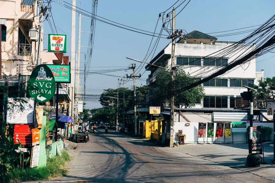 El ambiente del barrio de Nimman, Chiang Mai