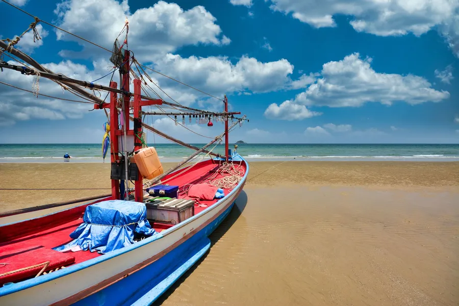 La playa de Hua Hin