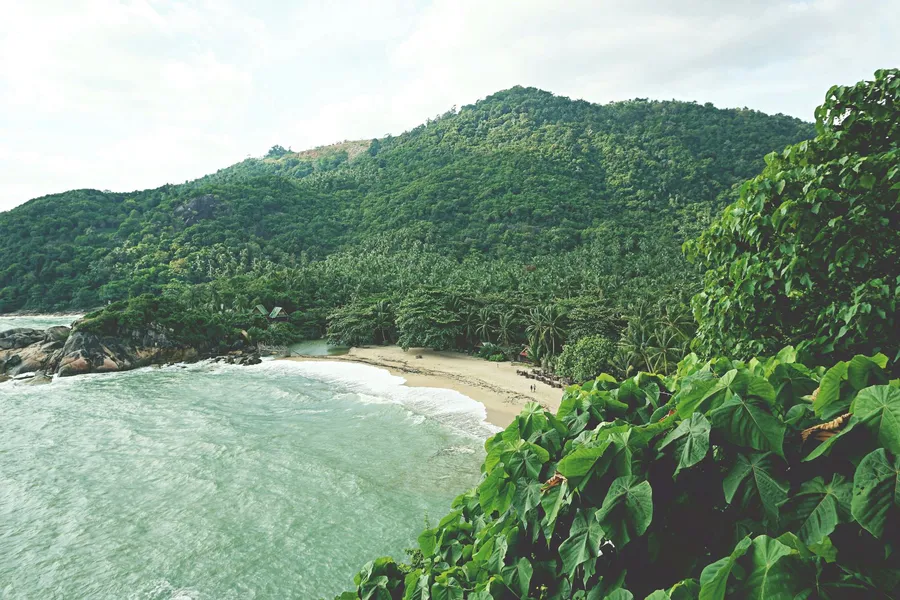 Una cala de Koh Phangan