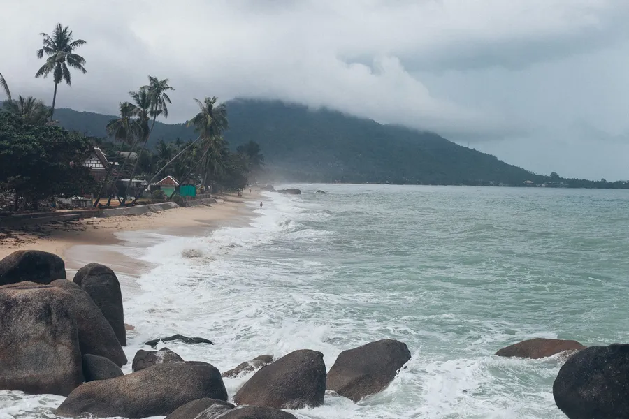 La playa de Chaweng, Koh Samui
