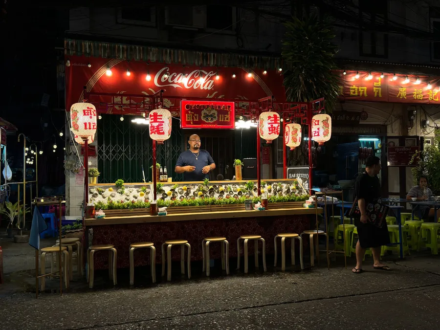 Mercado nocturno en Krabi
