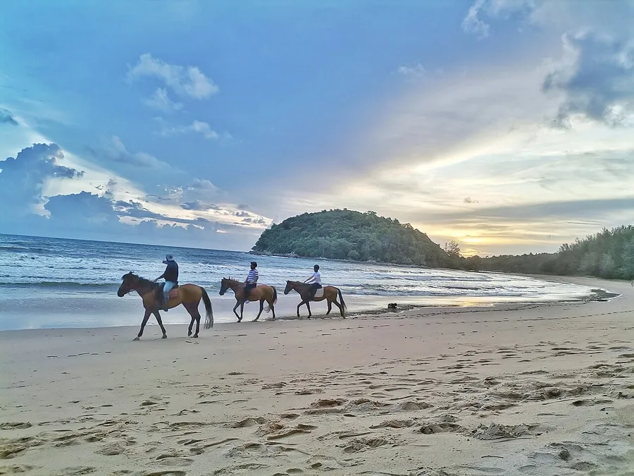 Vista de Layan Beach en Phuket