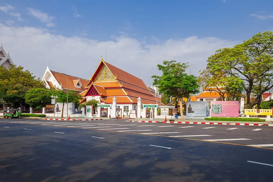 Edificio tradicional del Museo Nacional de Bangkok