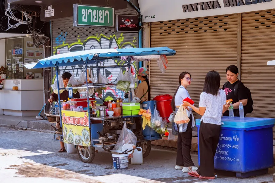 Mercado en Pattaya