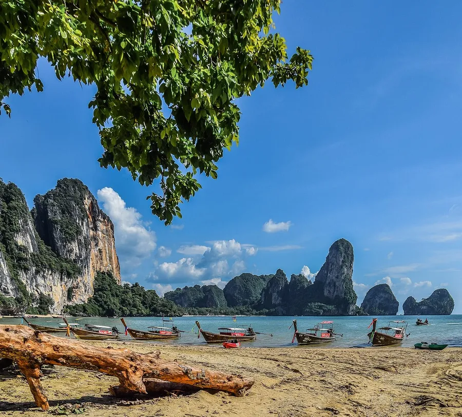 Vista de Tonsai Beach (Krabi) en Krabi